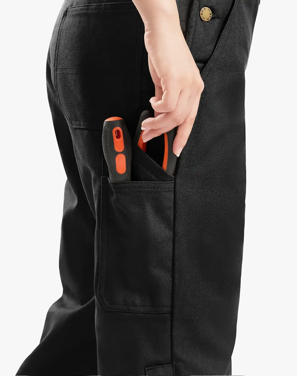 Women's Insulated Bib Overalls for GZ56WCP image 4