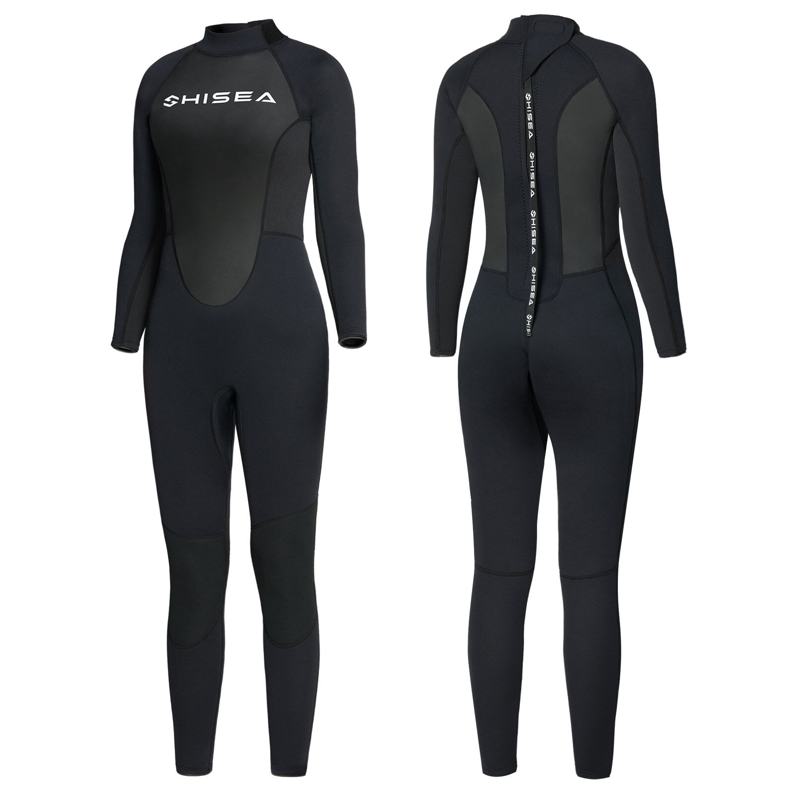 HISEA Women’s Full Body Neoprene Wetsuit 3/2mm for QSY02W image 3