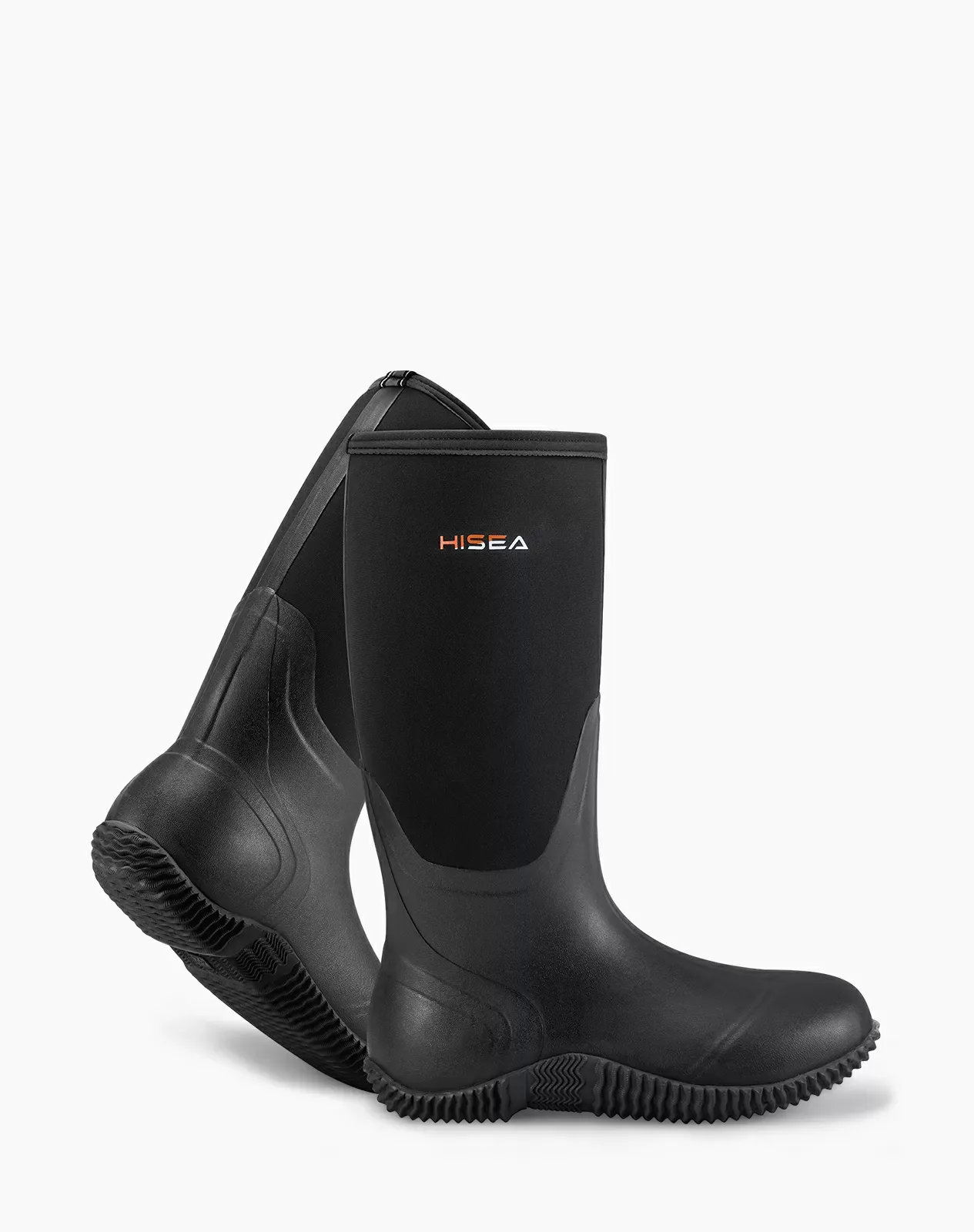 AquaX Women's Rubber Rain Boots for XSX03WCP image 4
