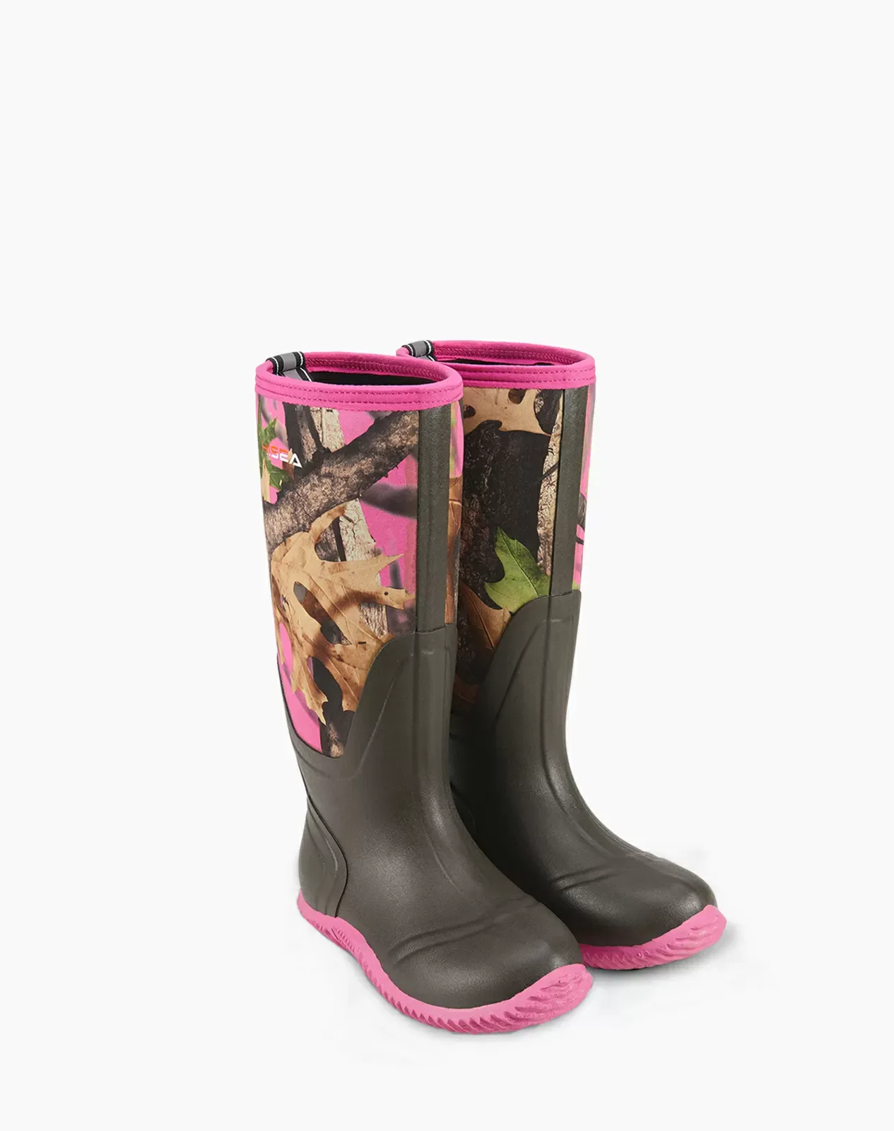 Camo 1 AquaX Women's Rubber Rain Boots for XSX03WCP image 5