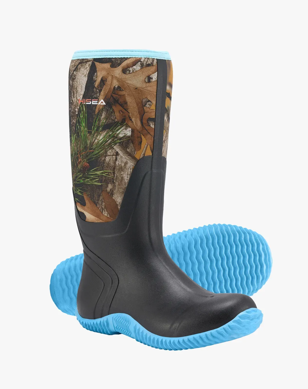 Camo 3 AquaX Women's Rubber Rain Boots for XSX03WCP image 3