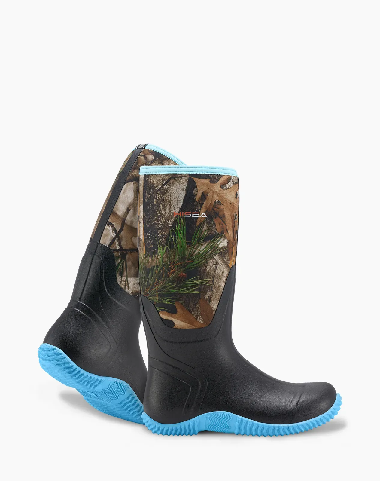 Camo 3 AquaX Women's Rubber Rain Boots for XSX03WCP image 4