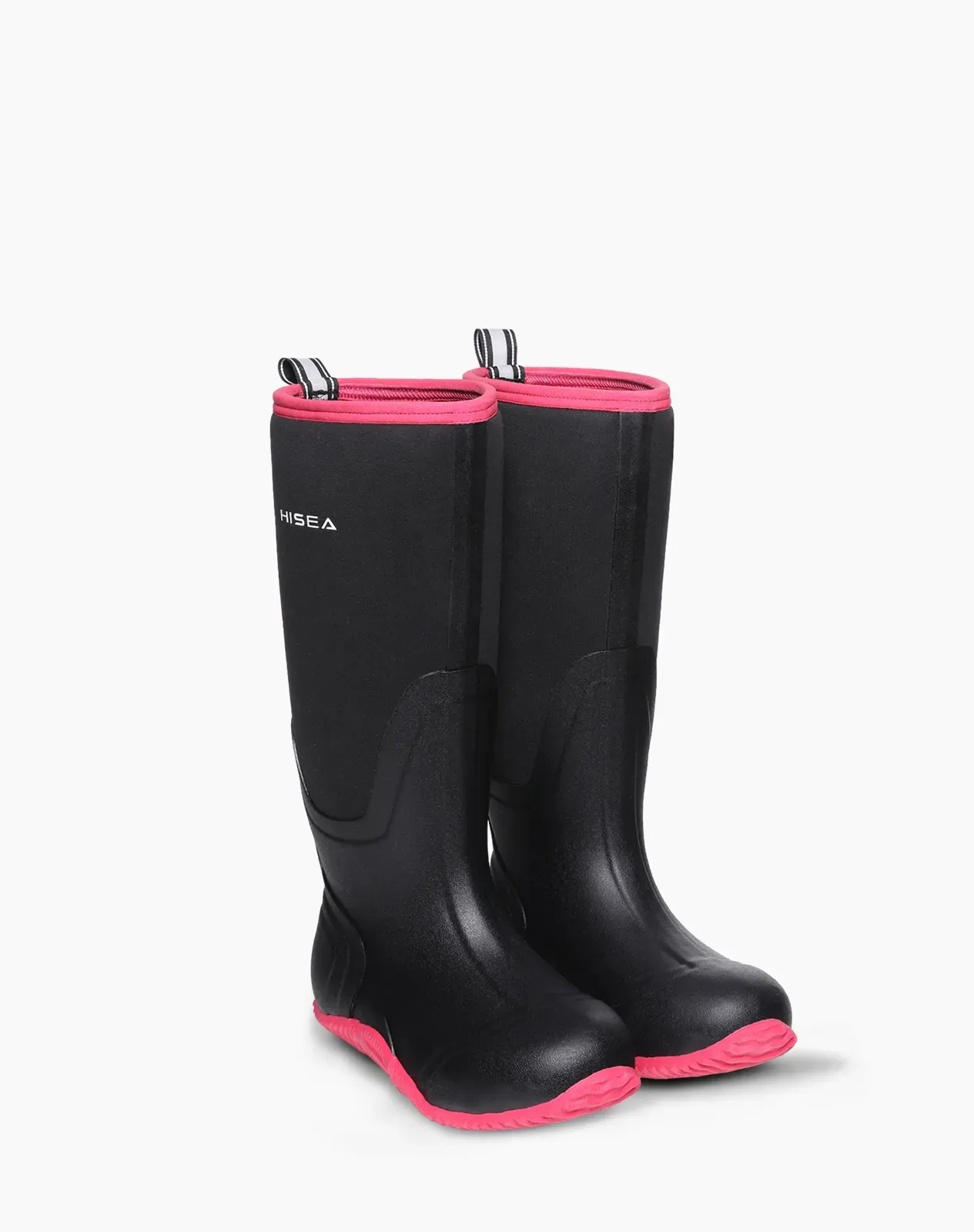 Pink AquaX Women's Rubber Rain Boots for XSX03WCP image 5