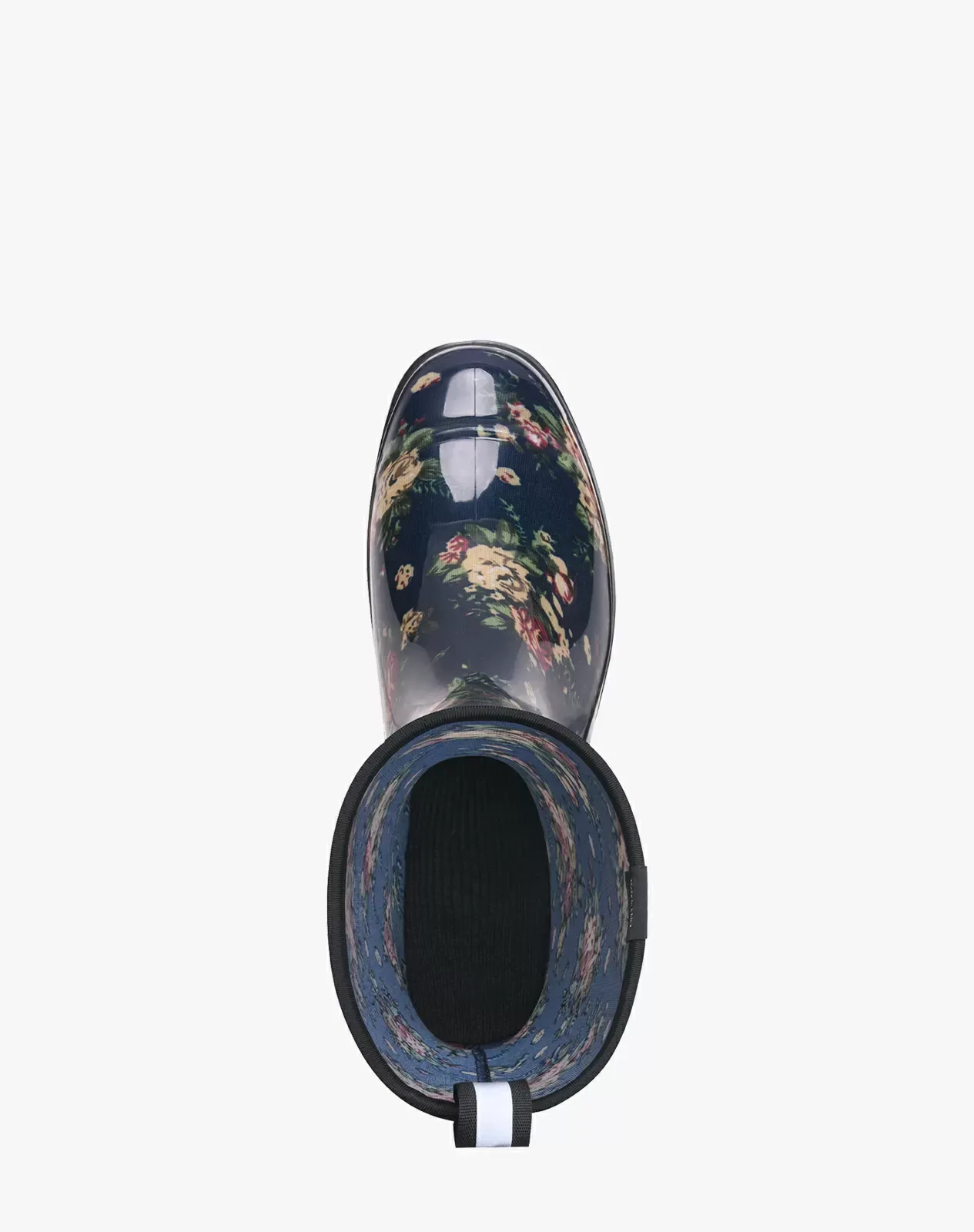 Navy Women's Waterproof Mid-Calf Rain Boots for XSX09WCP image 5
