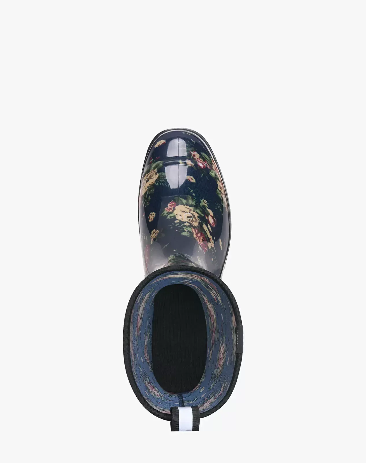 Navy Women's Waterproof Mid-Calf Rain Boots for XSX09WCP image 5