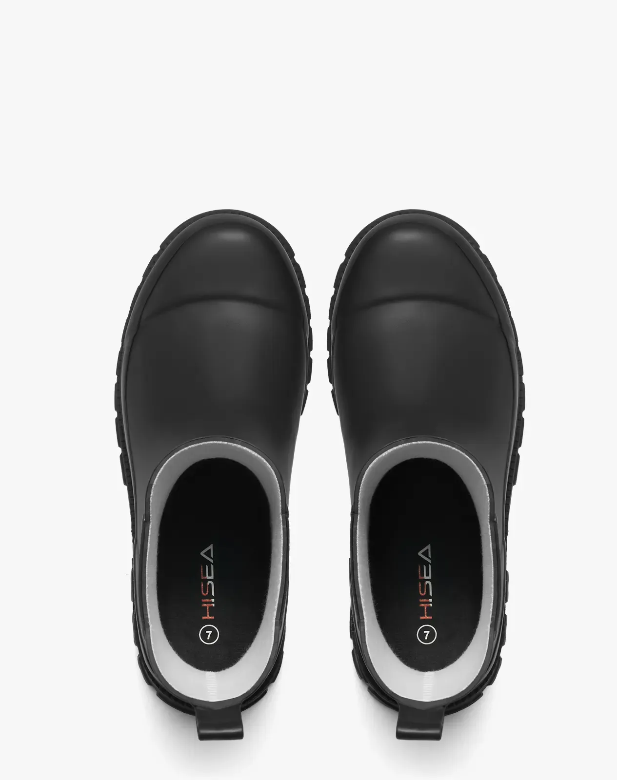 Matte Women's Waterproof Rubber Chelsea Rain Boots for XSX100WCP image 5