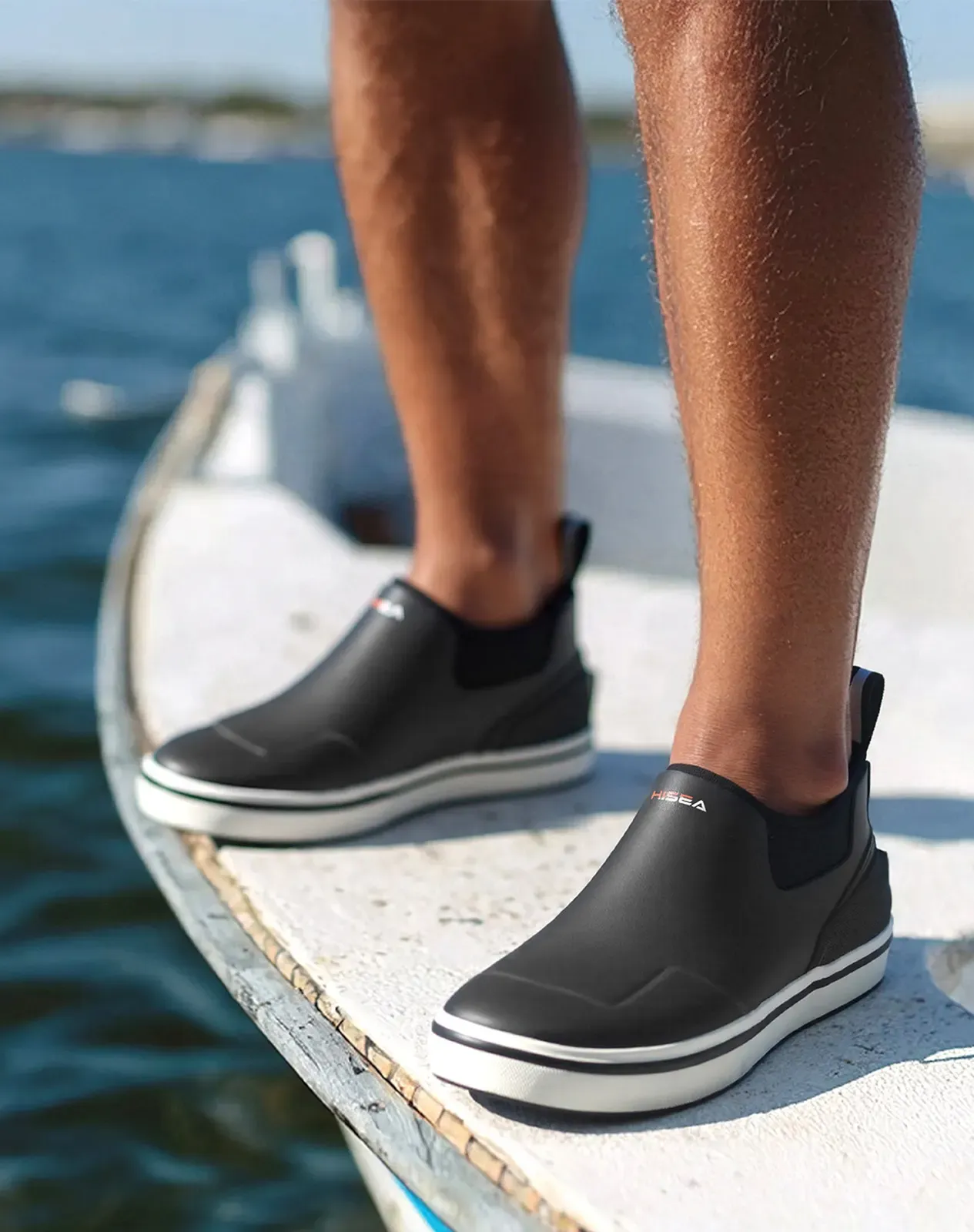 Men's Waterproof Low-Top Deck Boots for XSX109CP image 6