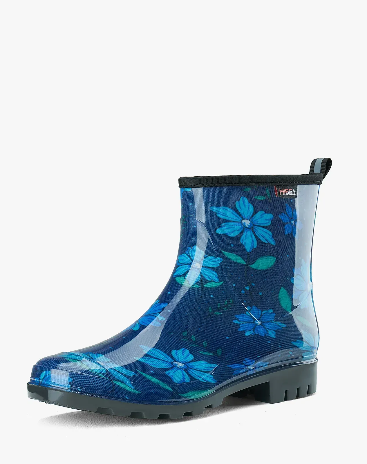 Printed 1 Women's Short PVC Rain Boots for XSX111WCP image 2