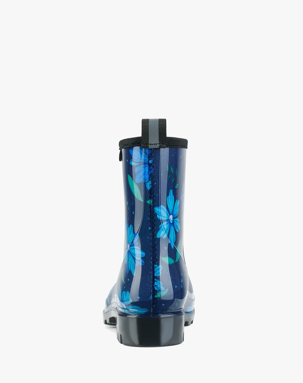 Printed 1 Women's Short PVC Rain Boots for XSX111WCP image 5