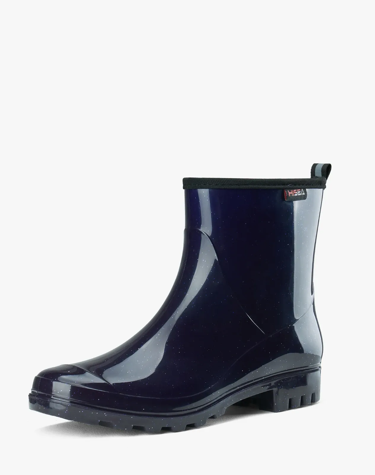 Navy Women's Short PVC Rain Boots for XSX111WCP image 2