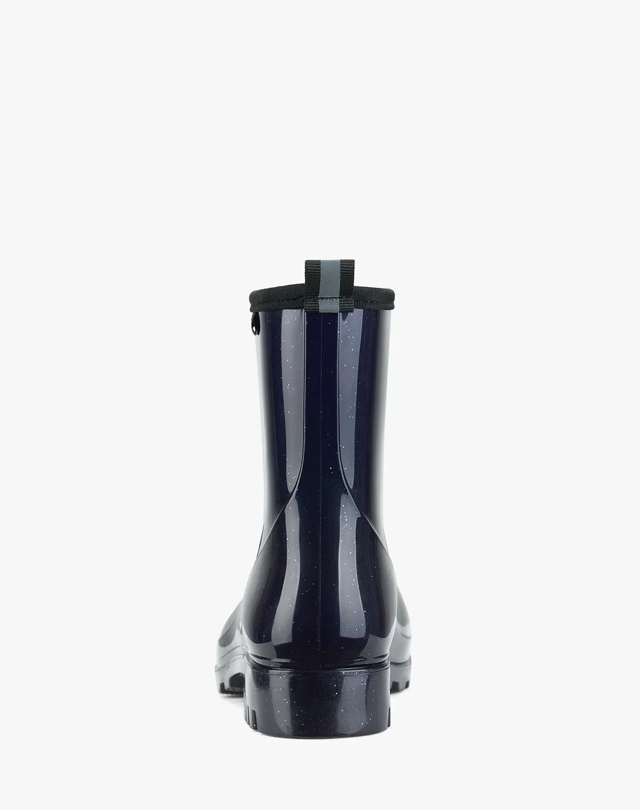 Navy Women's Short PVC Rain Boots for XSX111WCP image 5