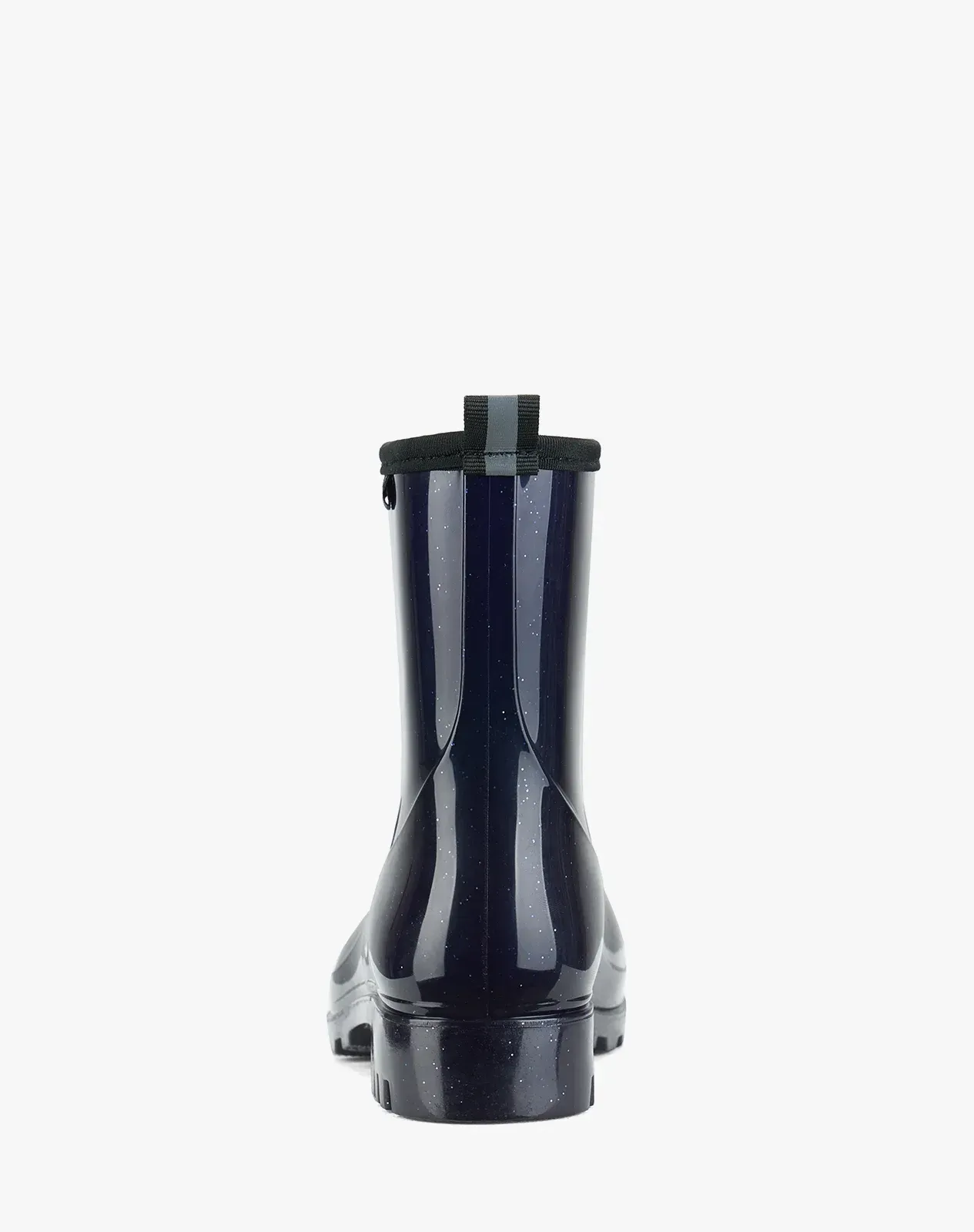 Navy Women's Short PVC Rain Boots for XSX111WCP image 5