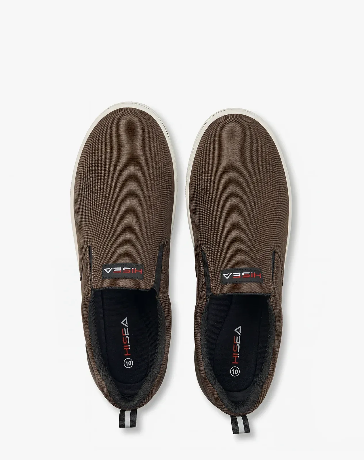 Brown Men's Casual Waterproof Slip-On Deck Shoes for XSX114CP image 5