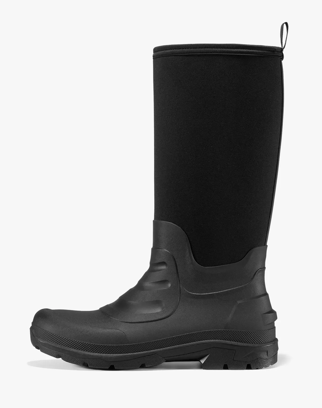 Men's Mid-Calf Neoprene Rubber Rain Boots for XSX115CP image 1