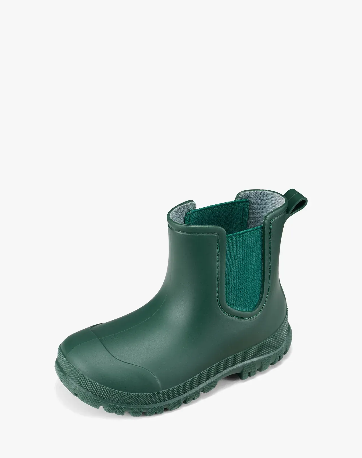 Green Kids' PVC Chelsea Rain Boots for XSX117KCP image 2