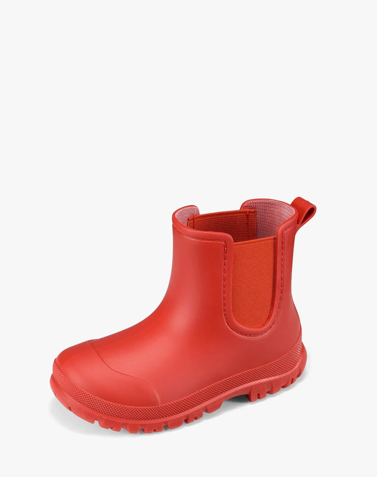Red Kids' PVC Chelsea Rain Boots for XSX117KCP image 2