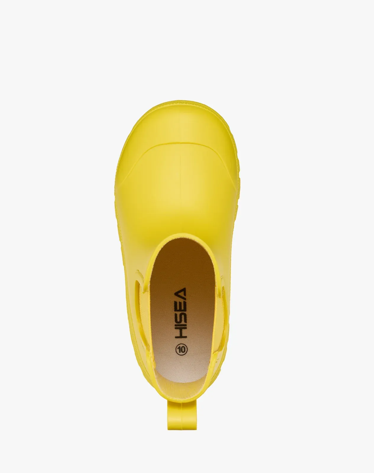 Yellow Kids' PVC Chelsea Rain Boots for XSX117KCP image 5