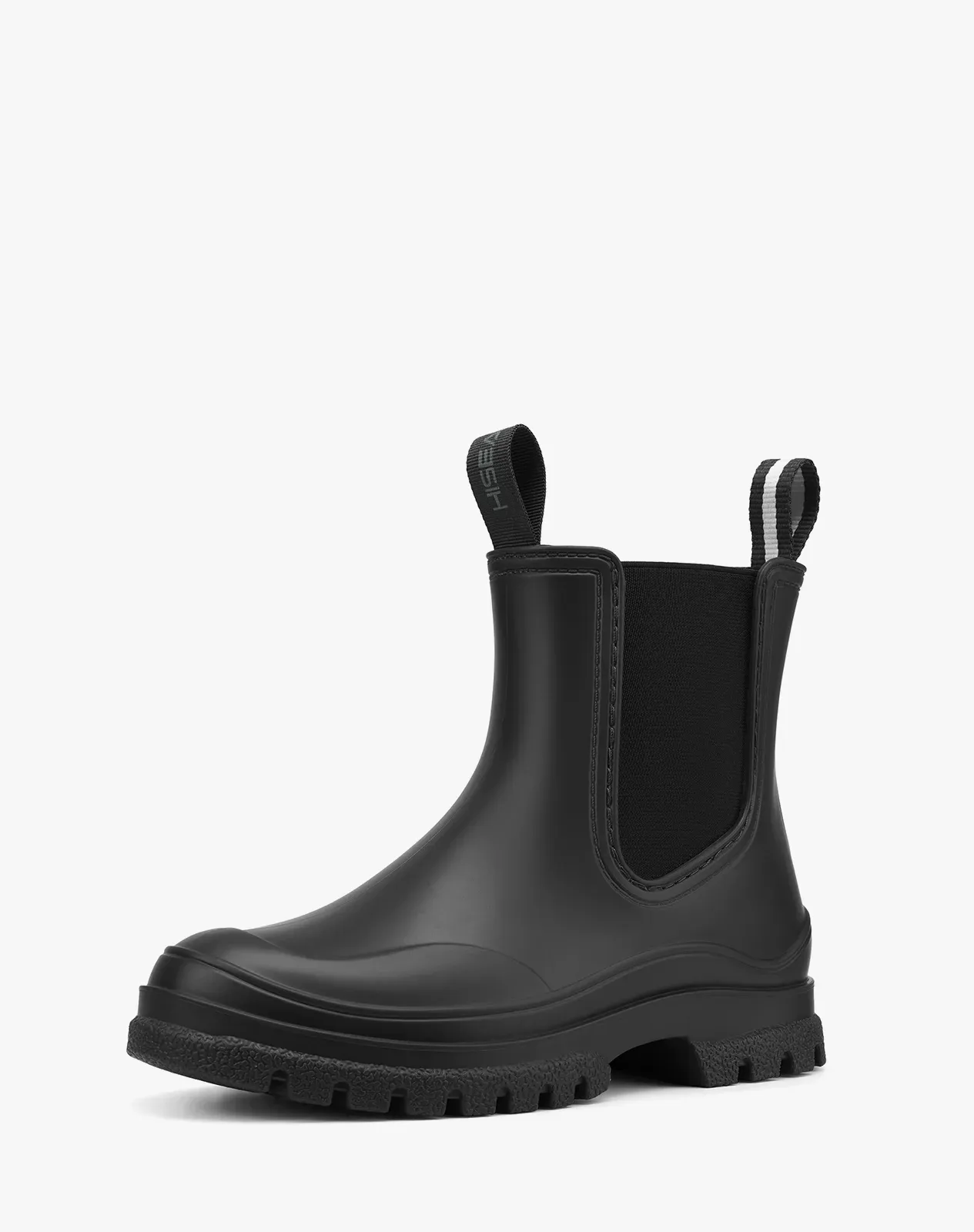 Women's Lightweight PVC Chelsea Matte Rain Boots for XSX118WCP image 2