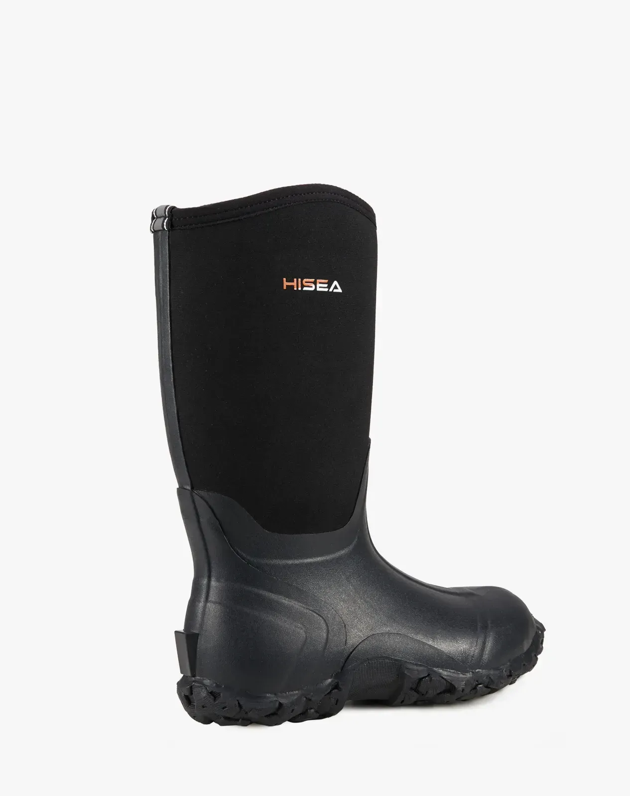 Black Men's Mid-Calf Rain Boots for XSX11CP image 4