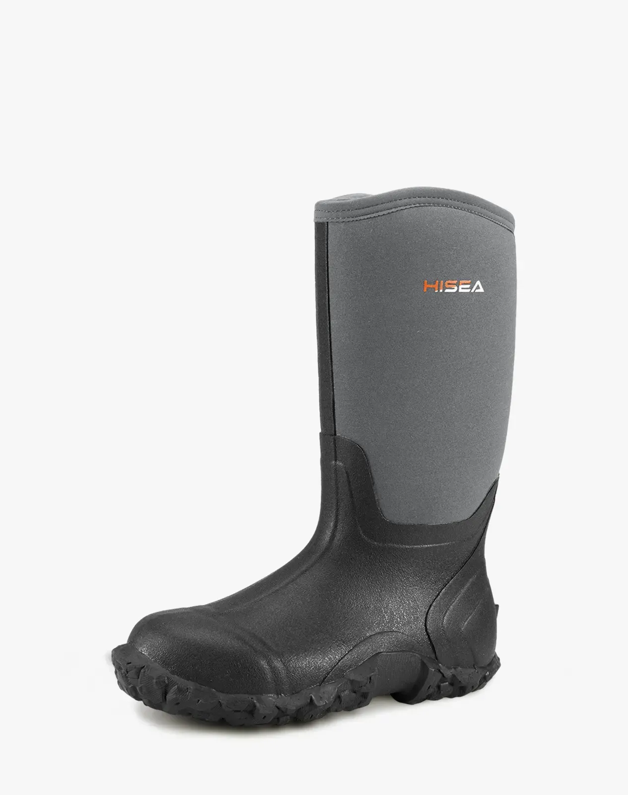 Grey Men's Mid-Calf Rain Boots for XSX11CP image 2