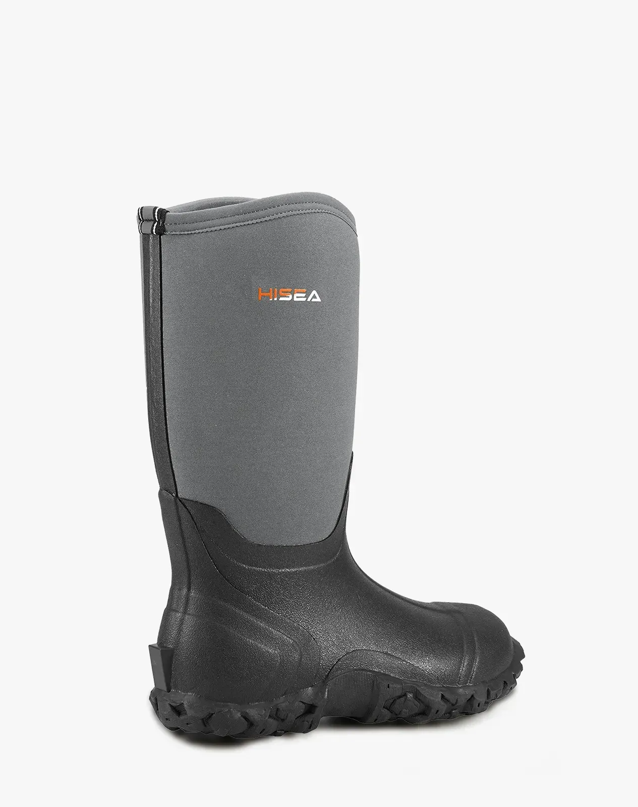 Grey Men's Mid-Calf Rain Boots for XSX11CP image 4
