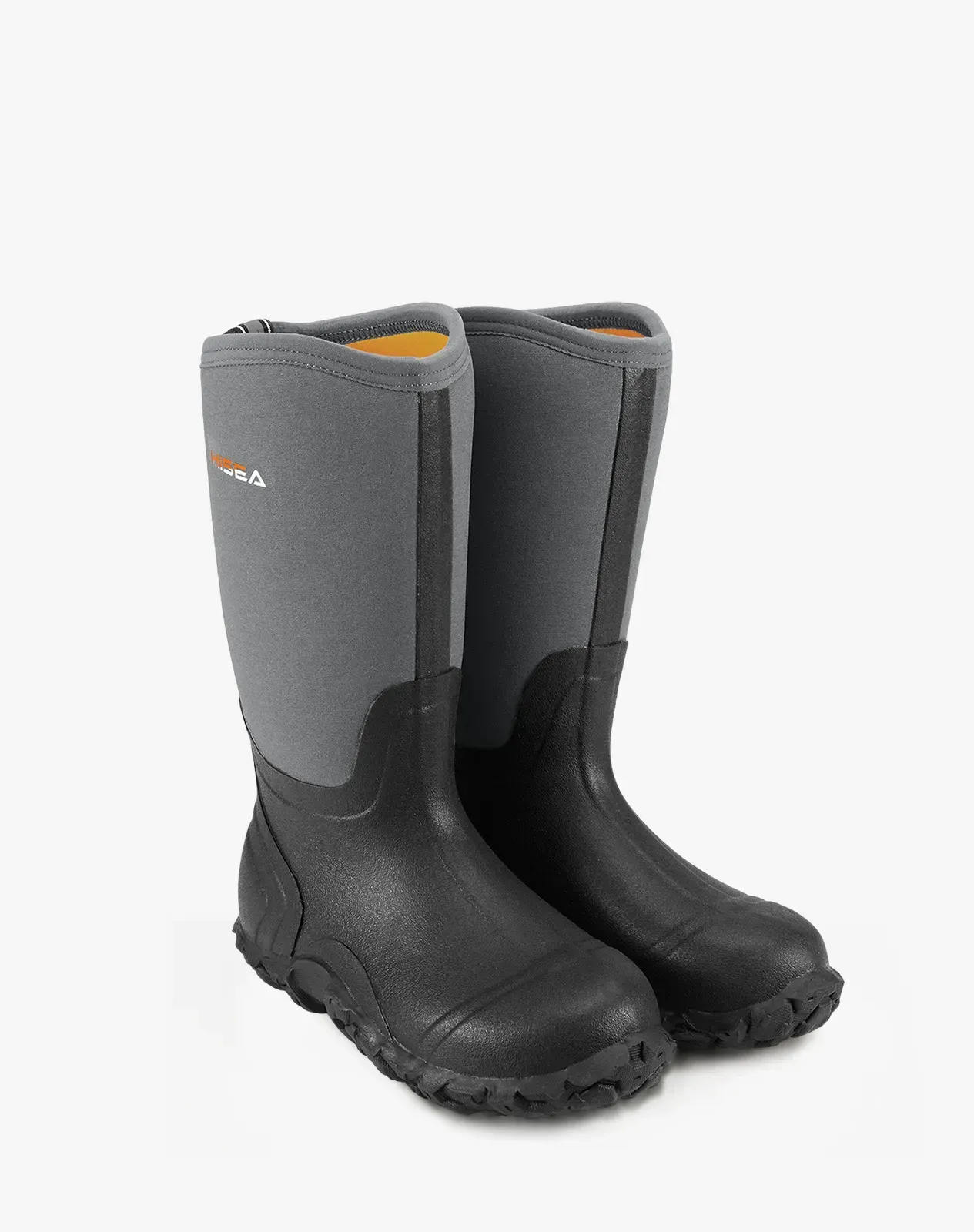 Grey Men's Mid-Calf Rain Boots for XSX11CP image 5