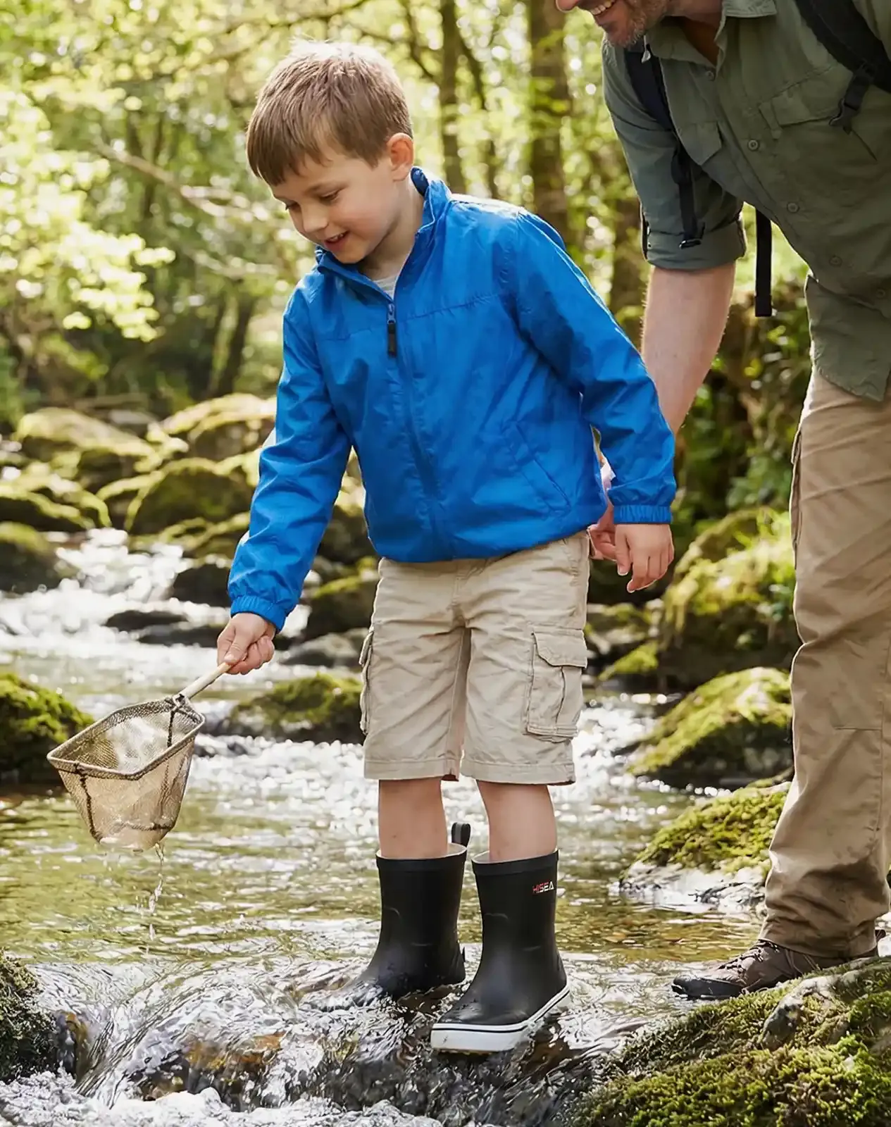 Kids' Rubber Rain Boots for XSX120KCP image 6