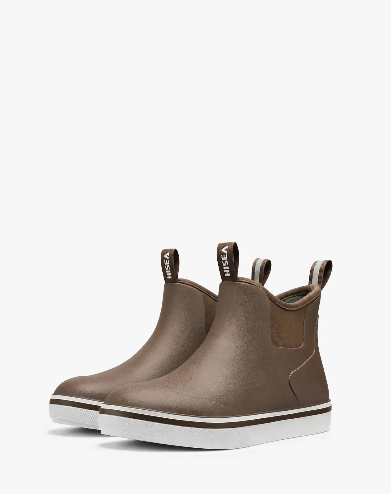 Brown Men's Rubber Deck Boots for XSX121CP image 3