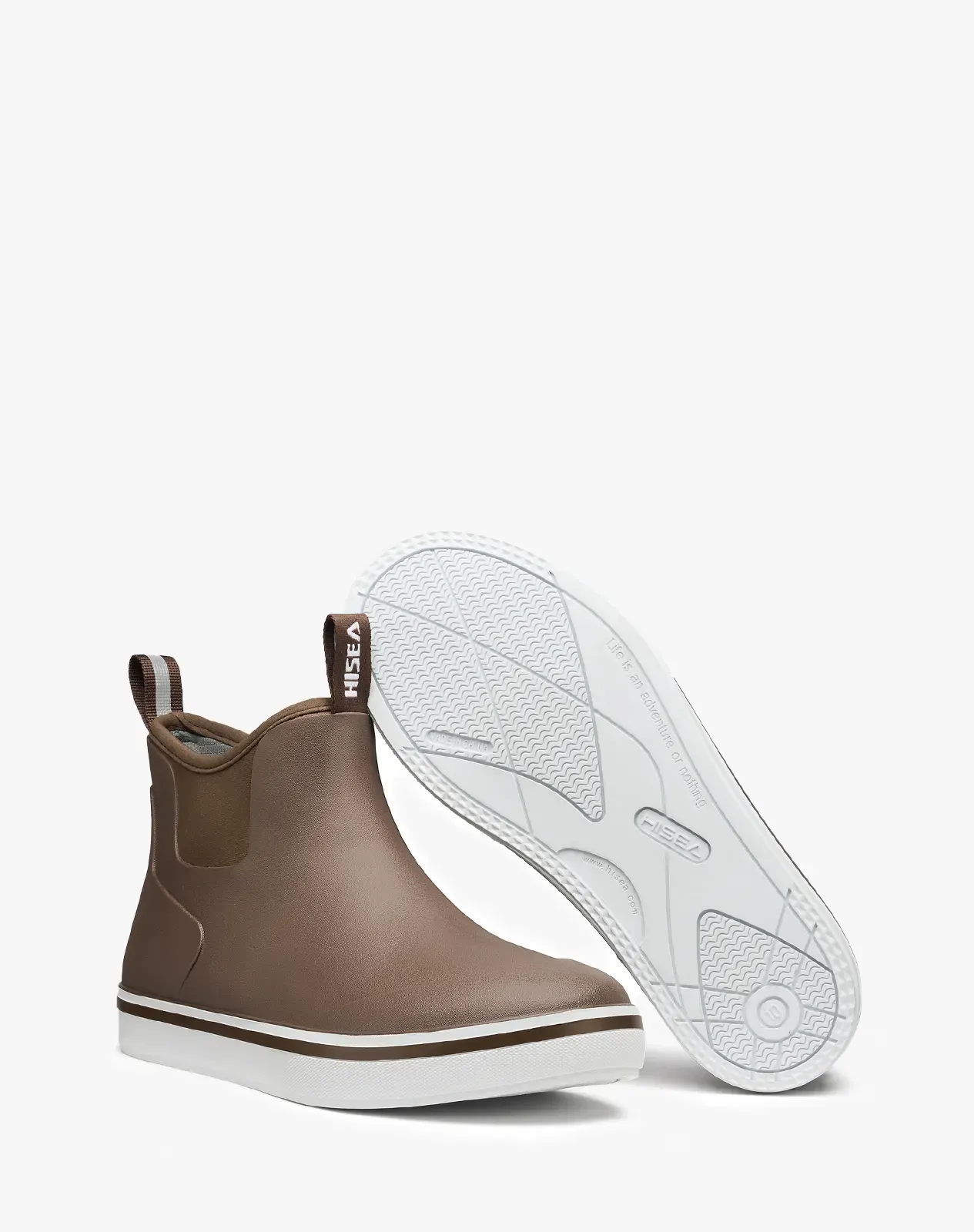 Brown Men's Rubber Deck Boots for XSX121CP image 4