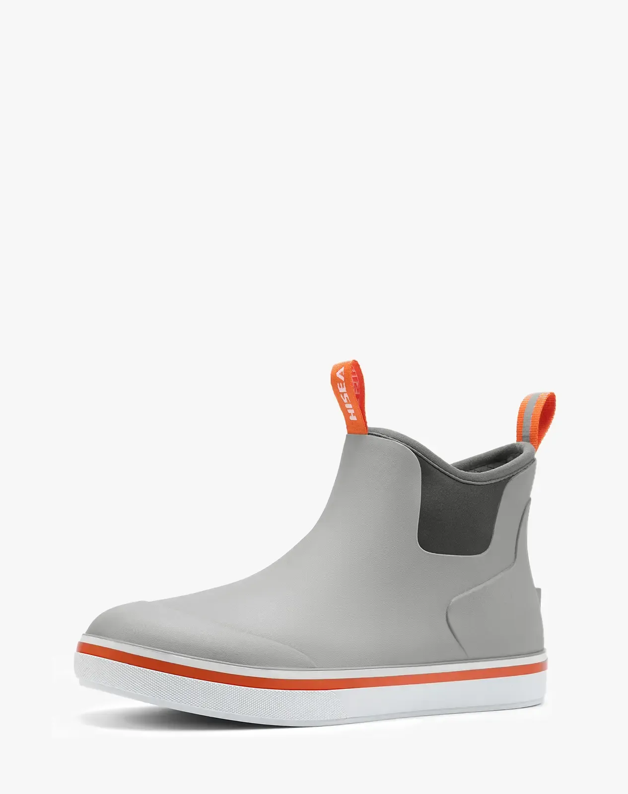Grey Men's Rubber Deck Boots for XSX121CP image 2