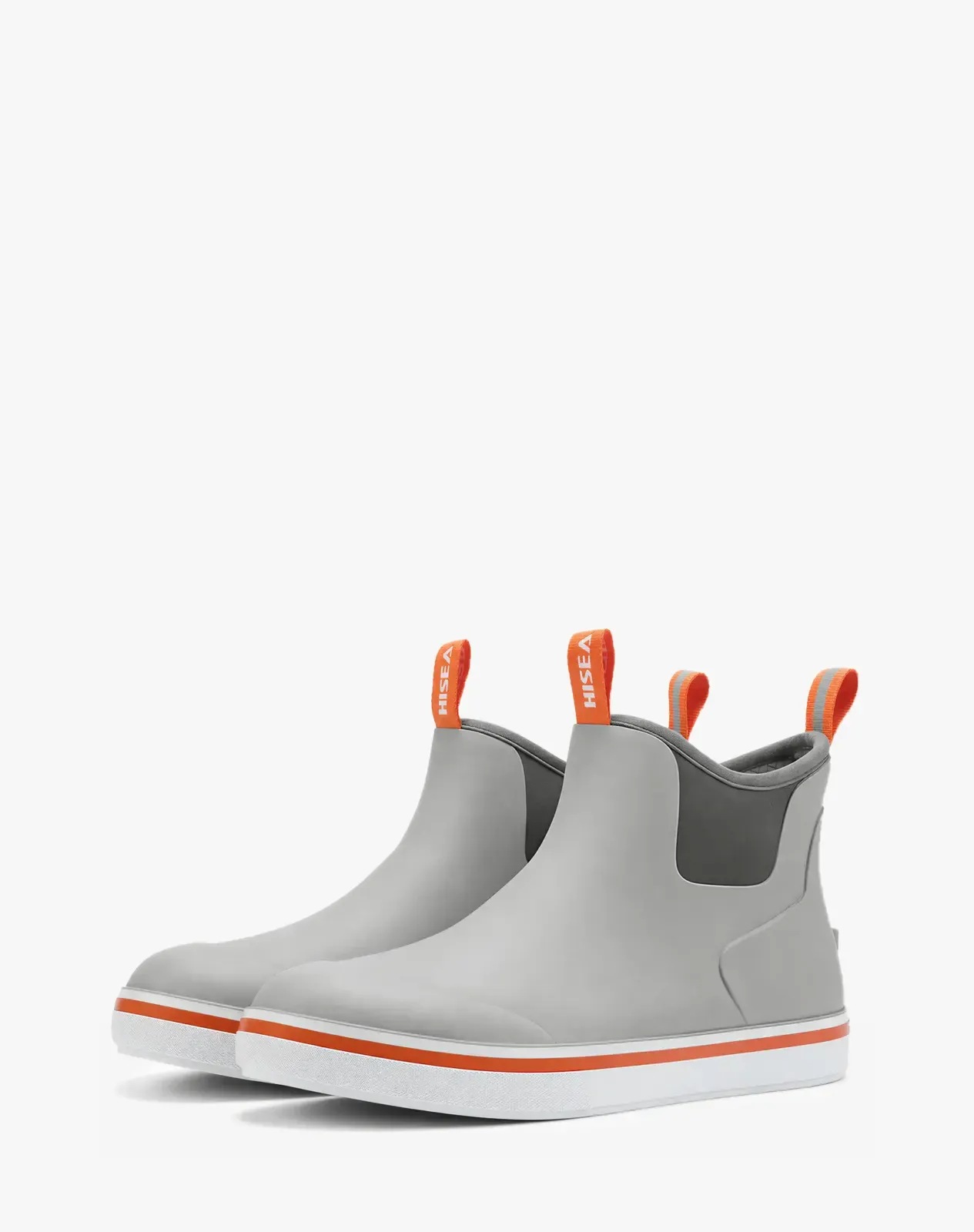 Grey Men's Rubber Deck Boots for XSX121CP image 3