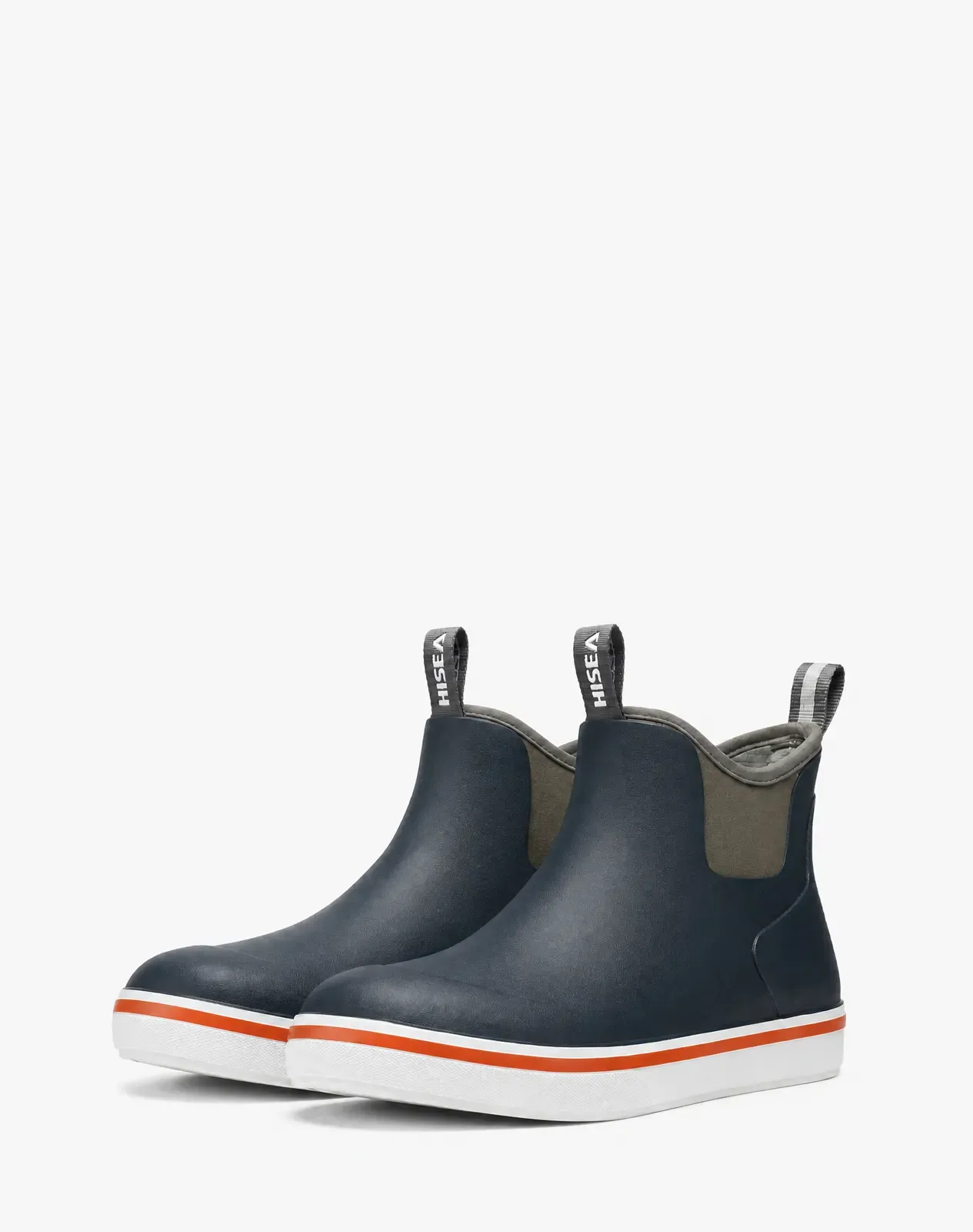 Navy Men's Rubber Deck Boots for XSX121CP image 3