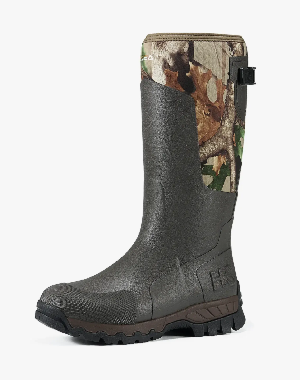 Camo 1 Men's Waterproof Neoprene Rubber Rain Boots for XSX122CP image 2
