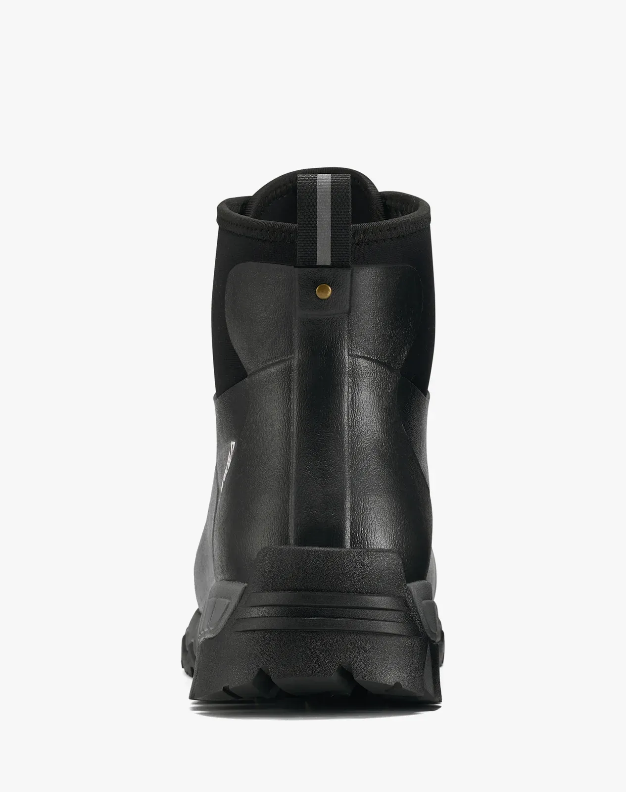 Black Men's Waterproof Casual Nubuck Rain Boots for XSX123CP image 4