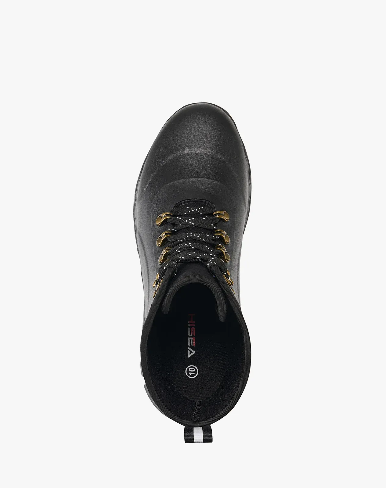 Black Men's Waterproof Casual Nubuck Rain Boots for XSX123CP image 5