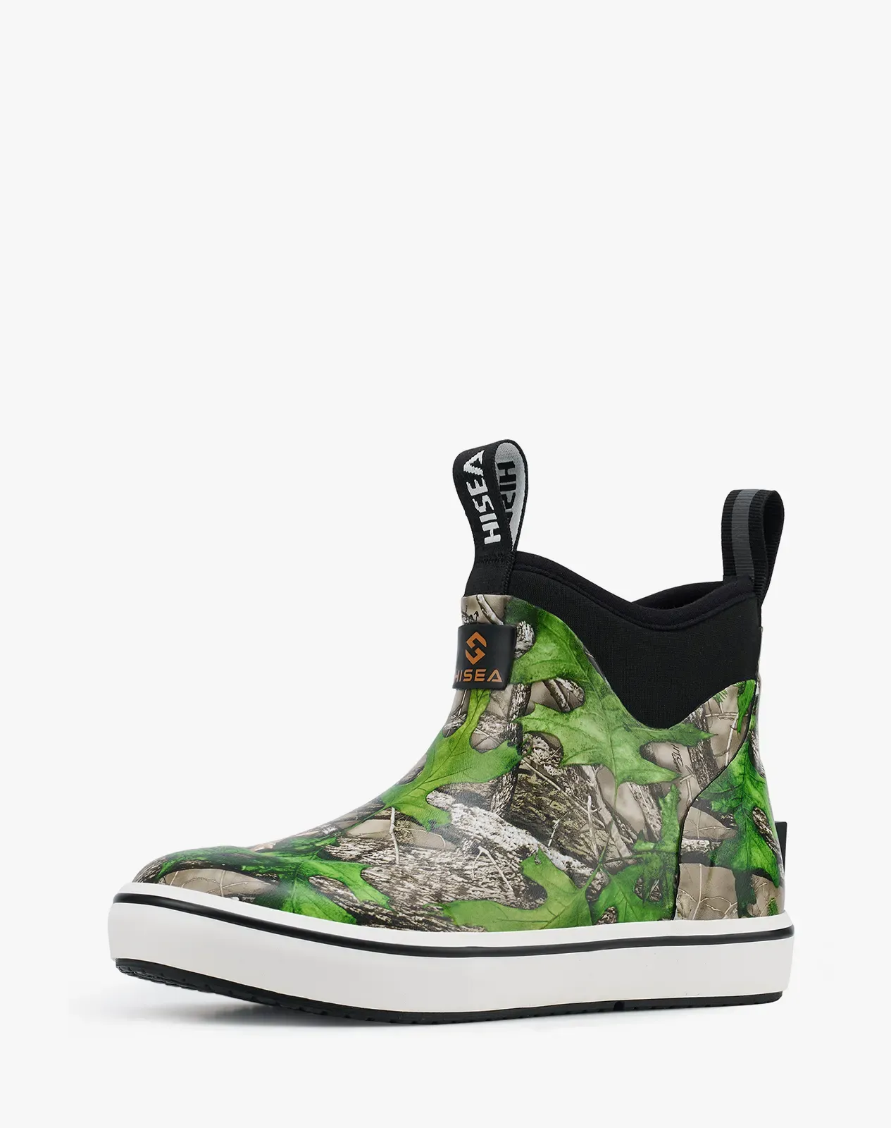 Camo 1 Kids' Waterproof Neoprene Slip-On Deck Boots for XSX125KCP image 2
