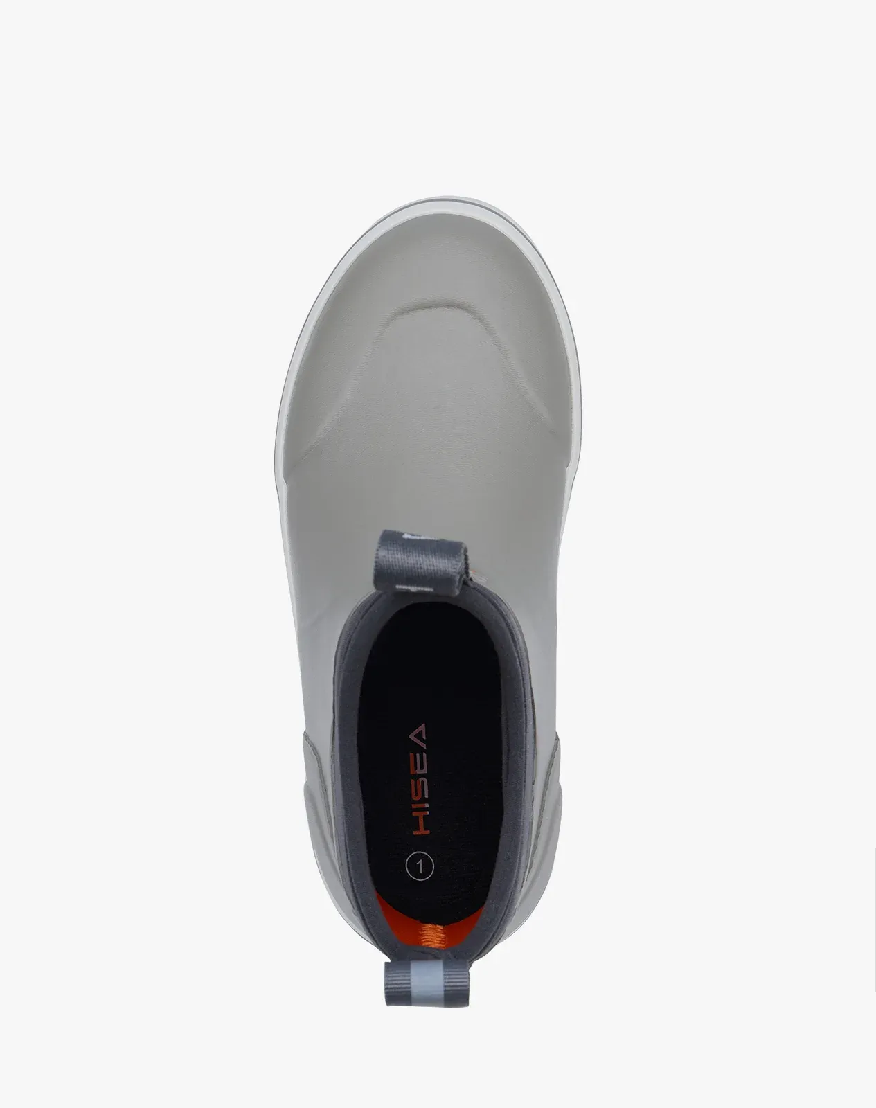 Grey Kids' Waterproof Neoprene Slip-On Deck Boots for XSX125KCP image 5