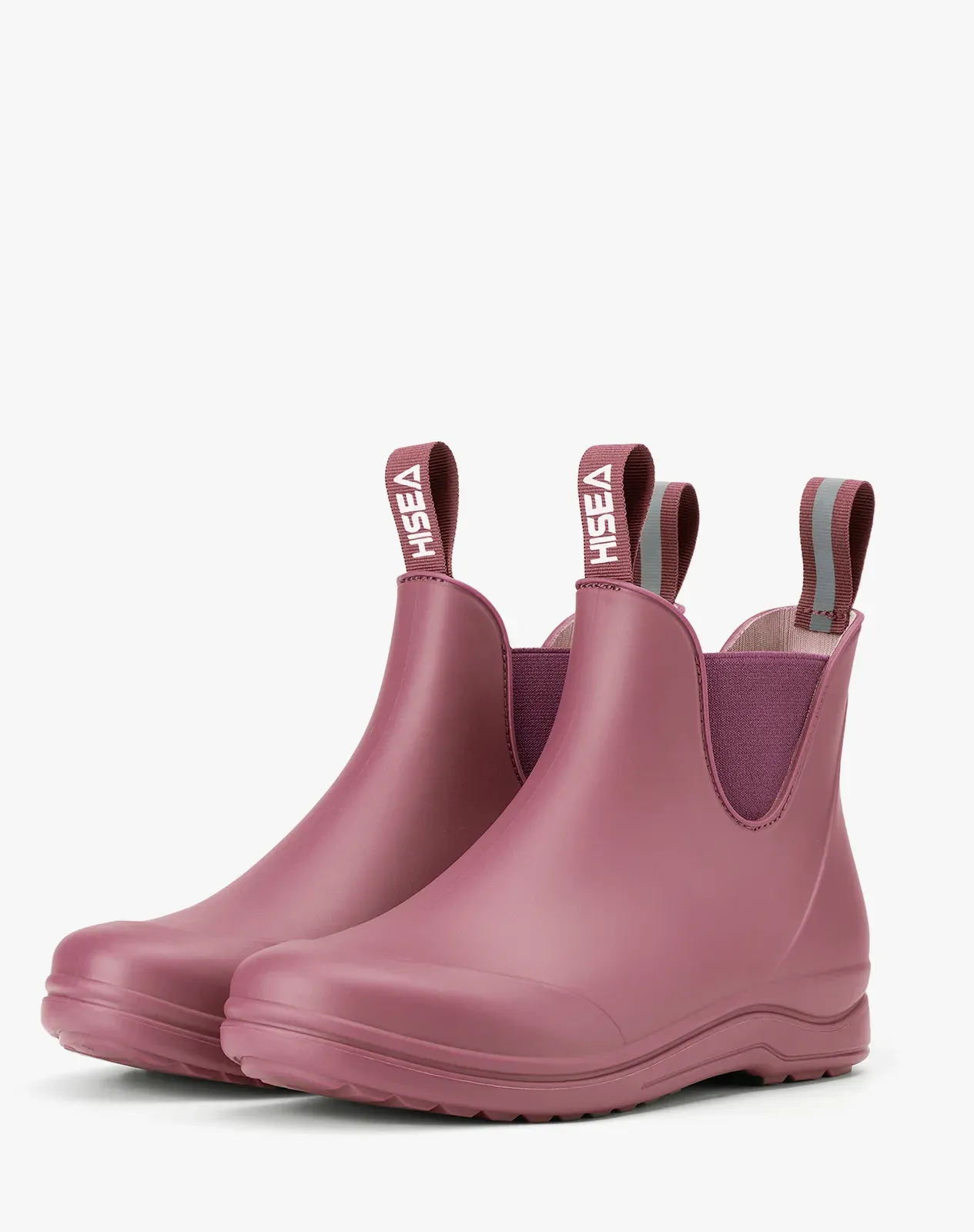 Pink Women's Casual PVC Garden Rain Boots for XSX130WCP image 4