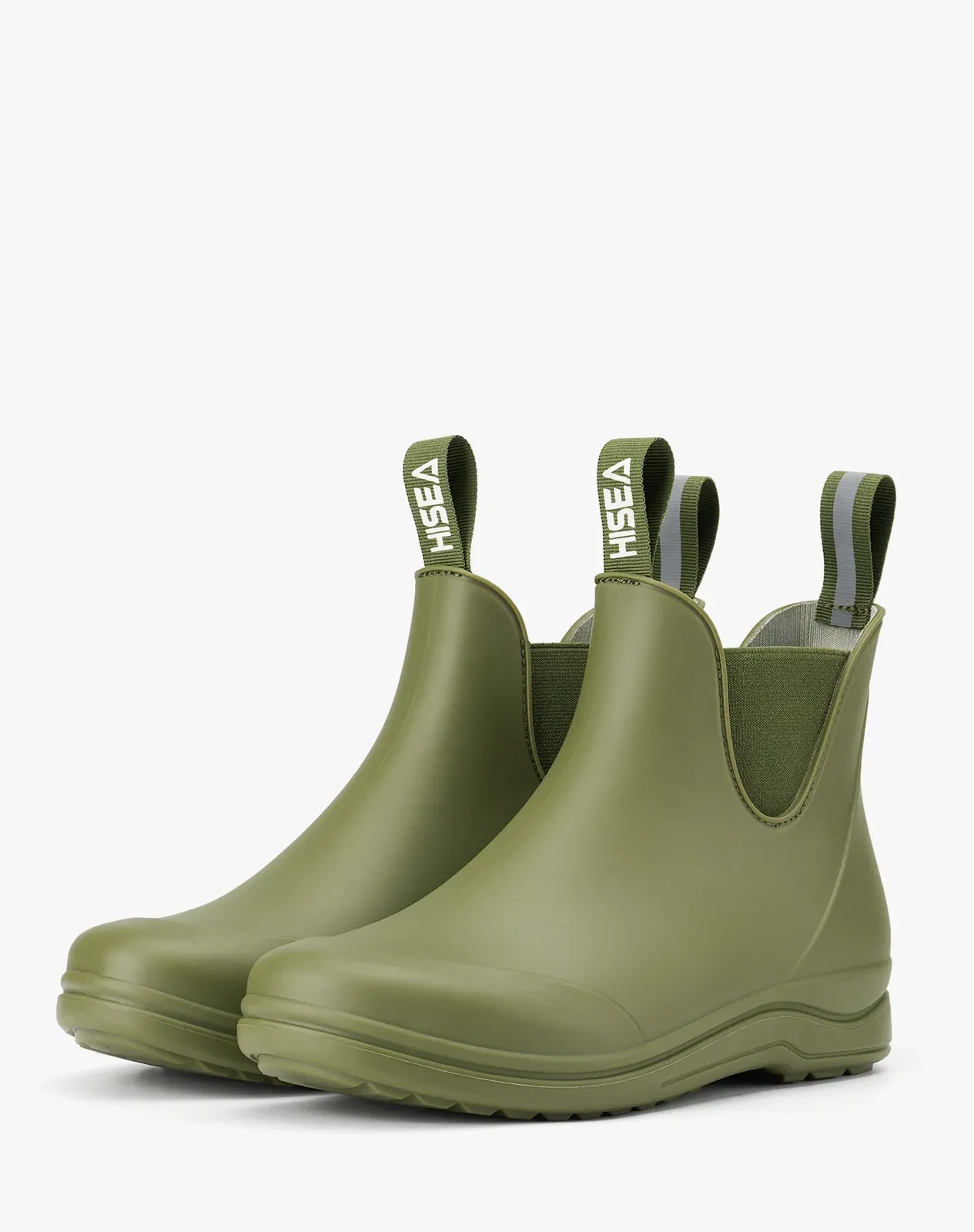 Green Women's Casual PVC Garden Rain Boots for XSX130WCP image 4