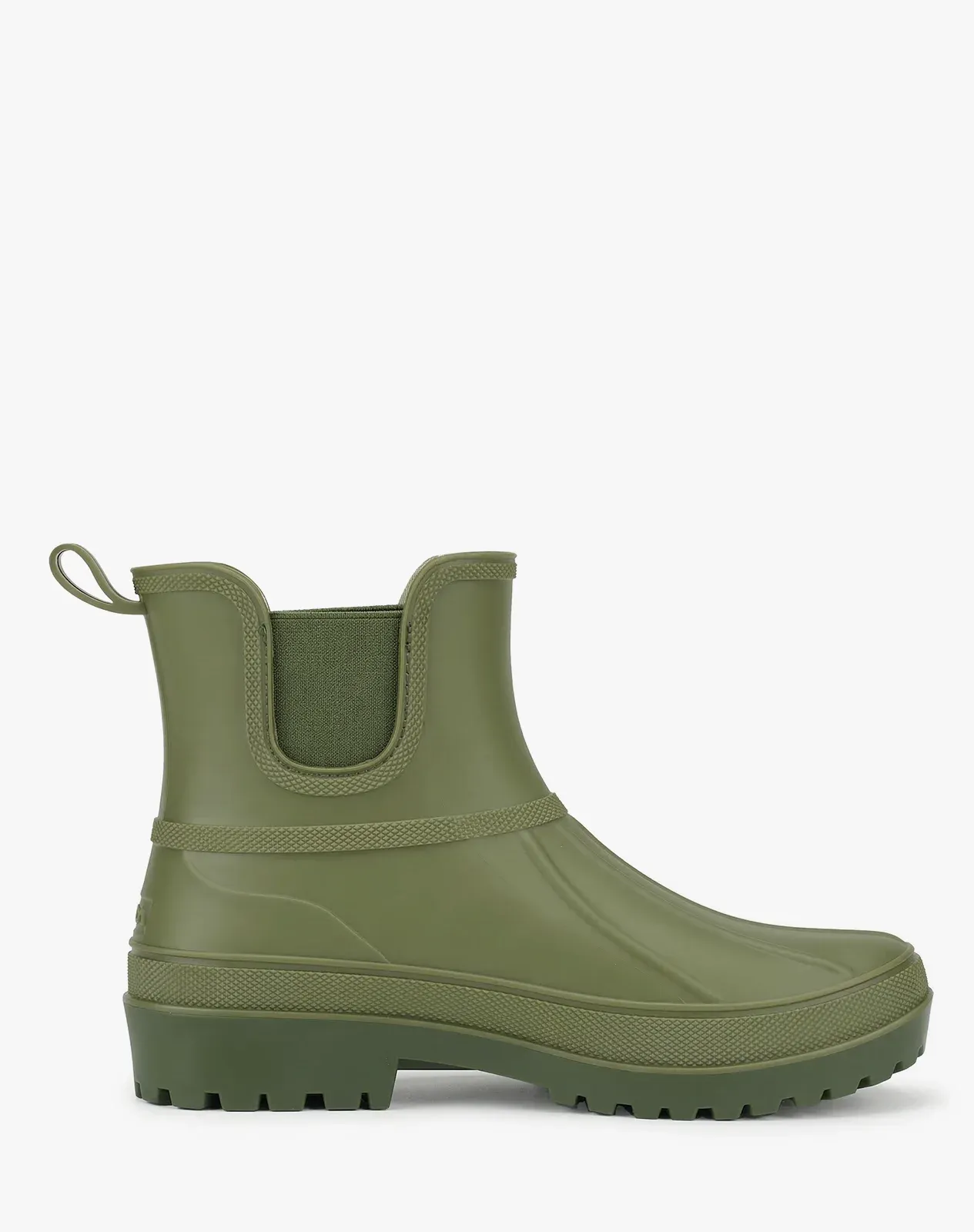 Green Women's Waterproof Duck Rain Boots for XSX131WCP image 2