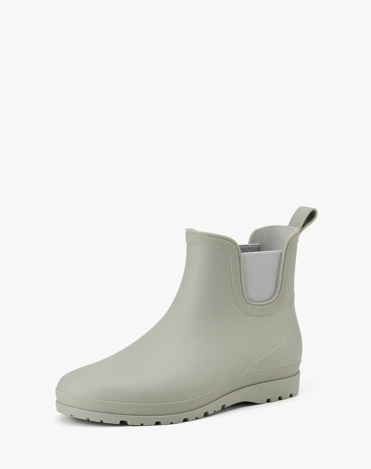 Grey Men's PVC Chelsea Rain Boots for XSX132CP image 2