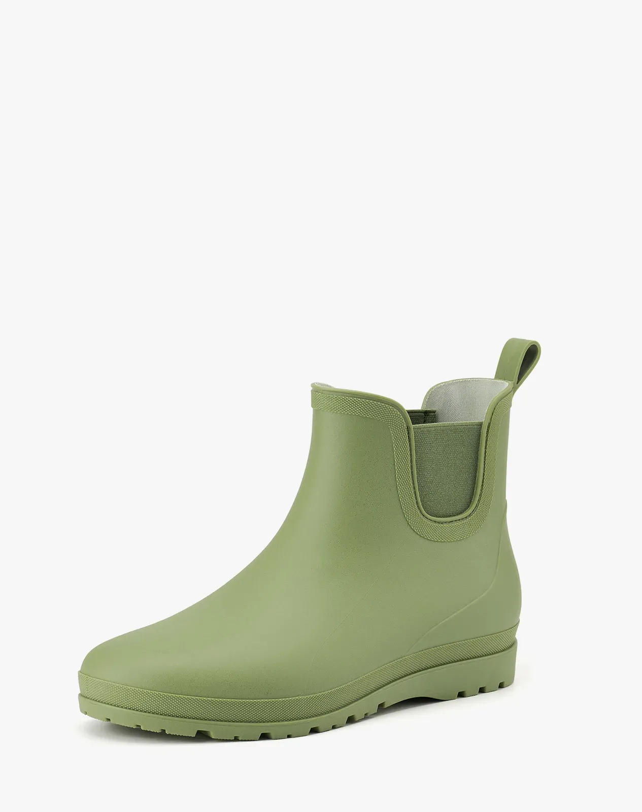 Green Men's PVC Chelsea Rain Boots for XSX132CP image 2