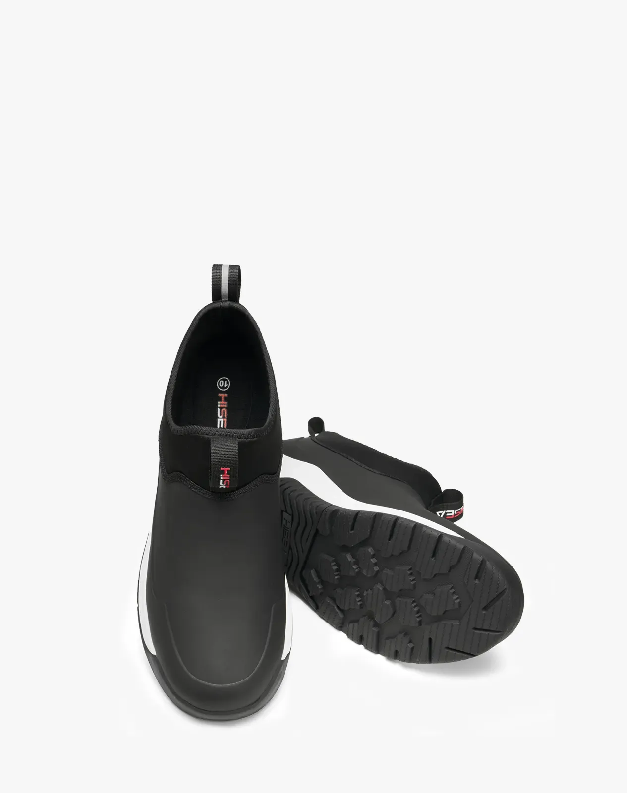 Black Men's Waterproof Garden Sneaker Boots for XSX134CP image 4