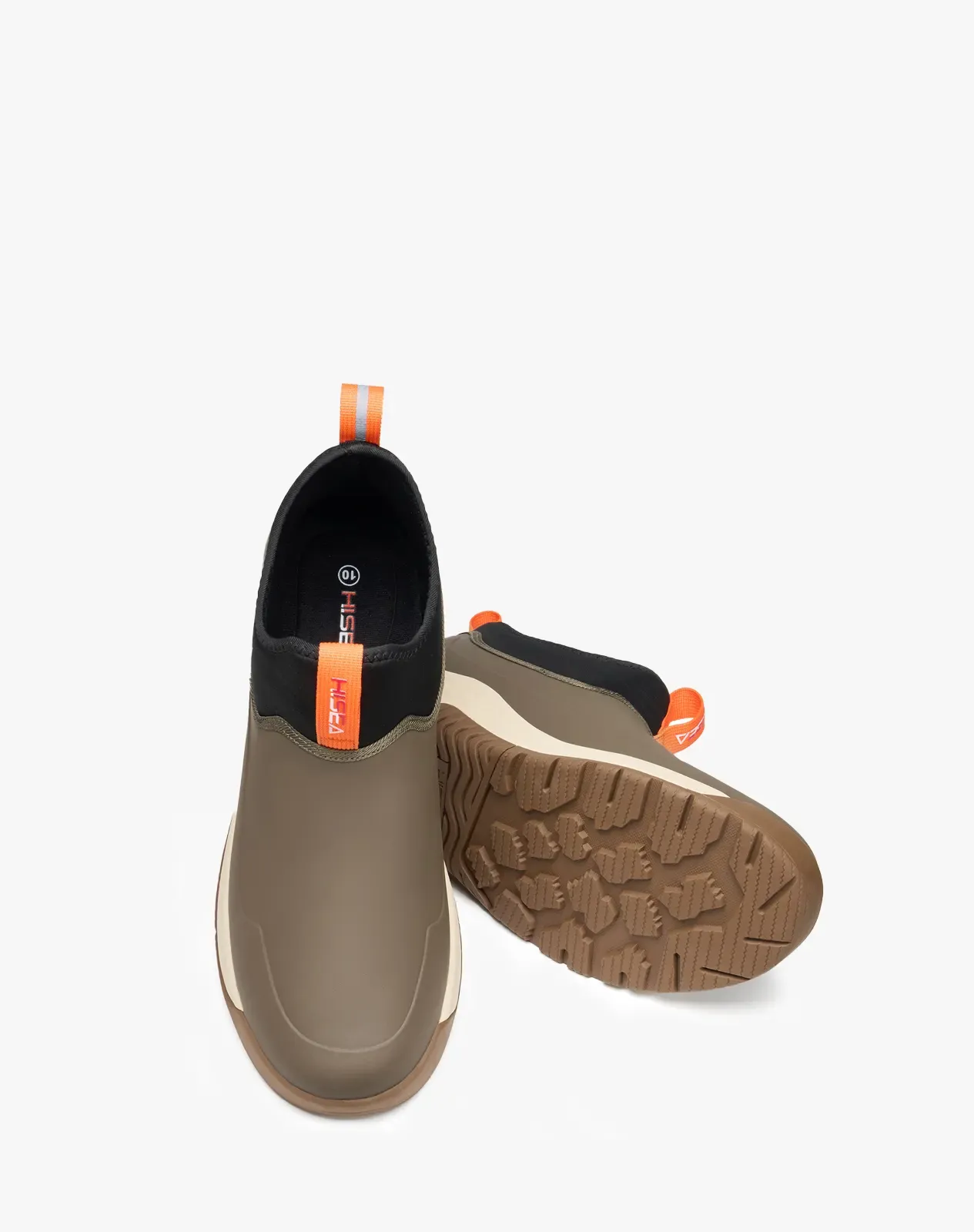 Brown Men's Waterproof Garden Sneaker Boots for XSX134CP image 4