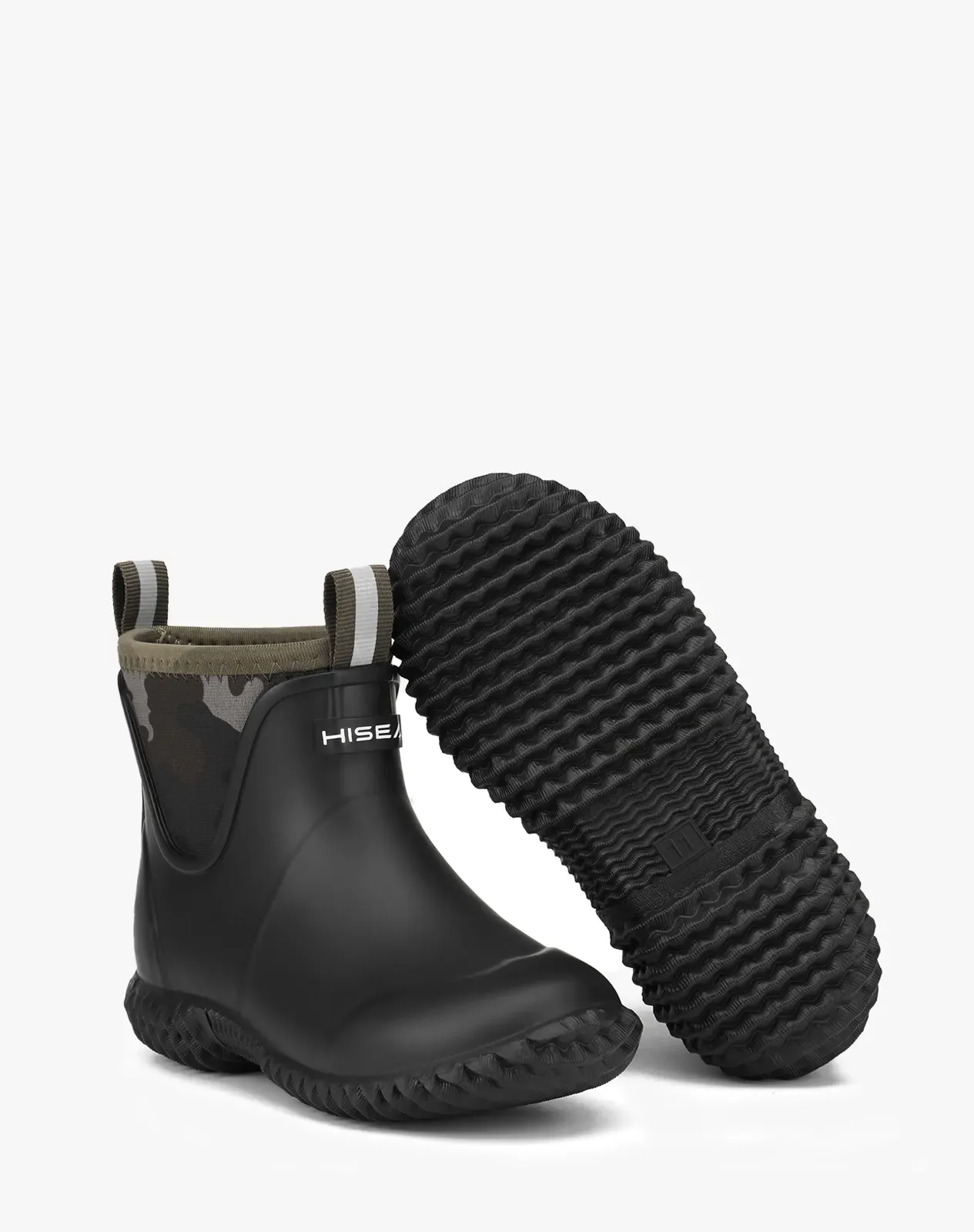 Camo 1 Kids' Waterproof Slip-On Garden Neoprene Rain Boots for XSX135KCP image 5
