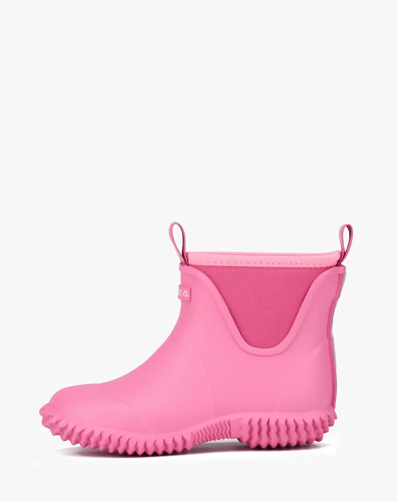 Pink Kids' Waterproof Slip-On Garden Neoprene Rain Boots for XSX135KCP image 2