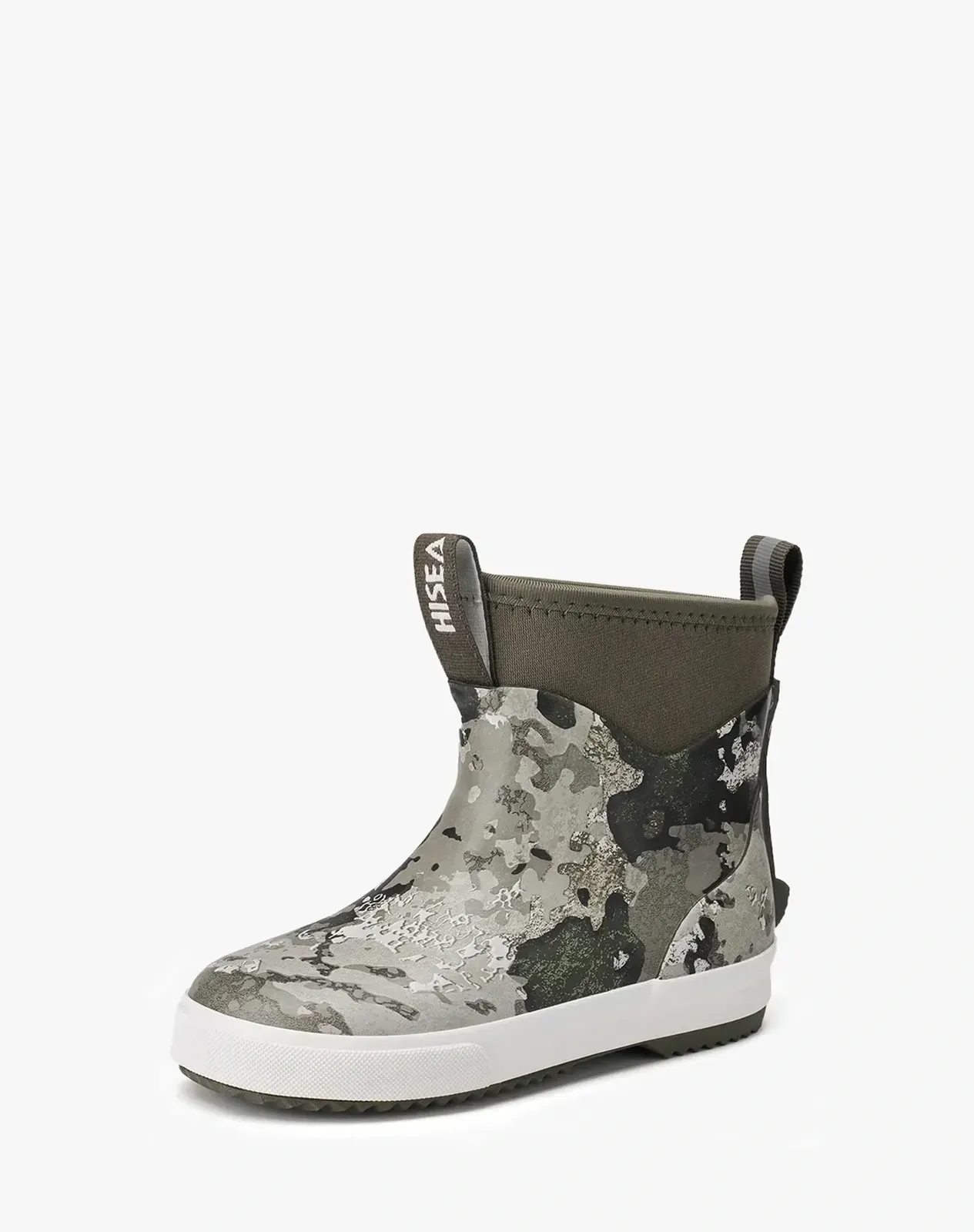 Camo 1 Kids' Ankle Waterproof Slip-On Garden Deck Boots for XSX136KCP image 2