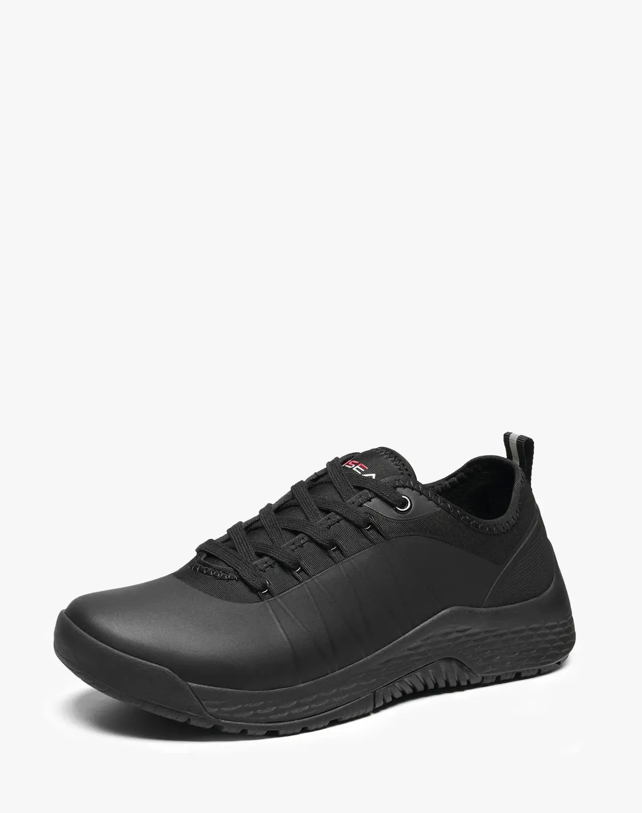 Black Women's Waterproof Garden Sneakers Casual Rain Shoes for XSX140WCP image 1