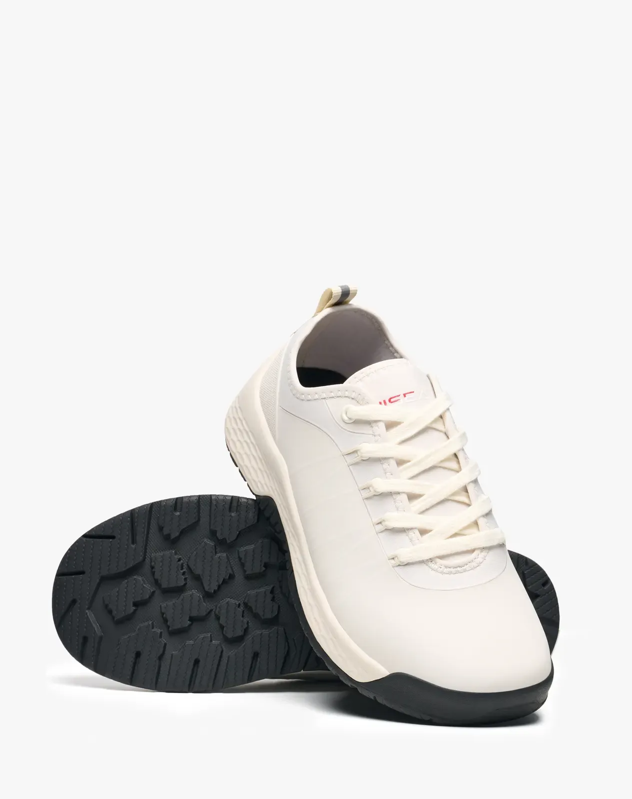 White Women's Waterproof Garden Sneakers Casual Rain Shoes for XSX140WCP image 3
