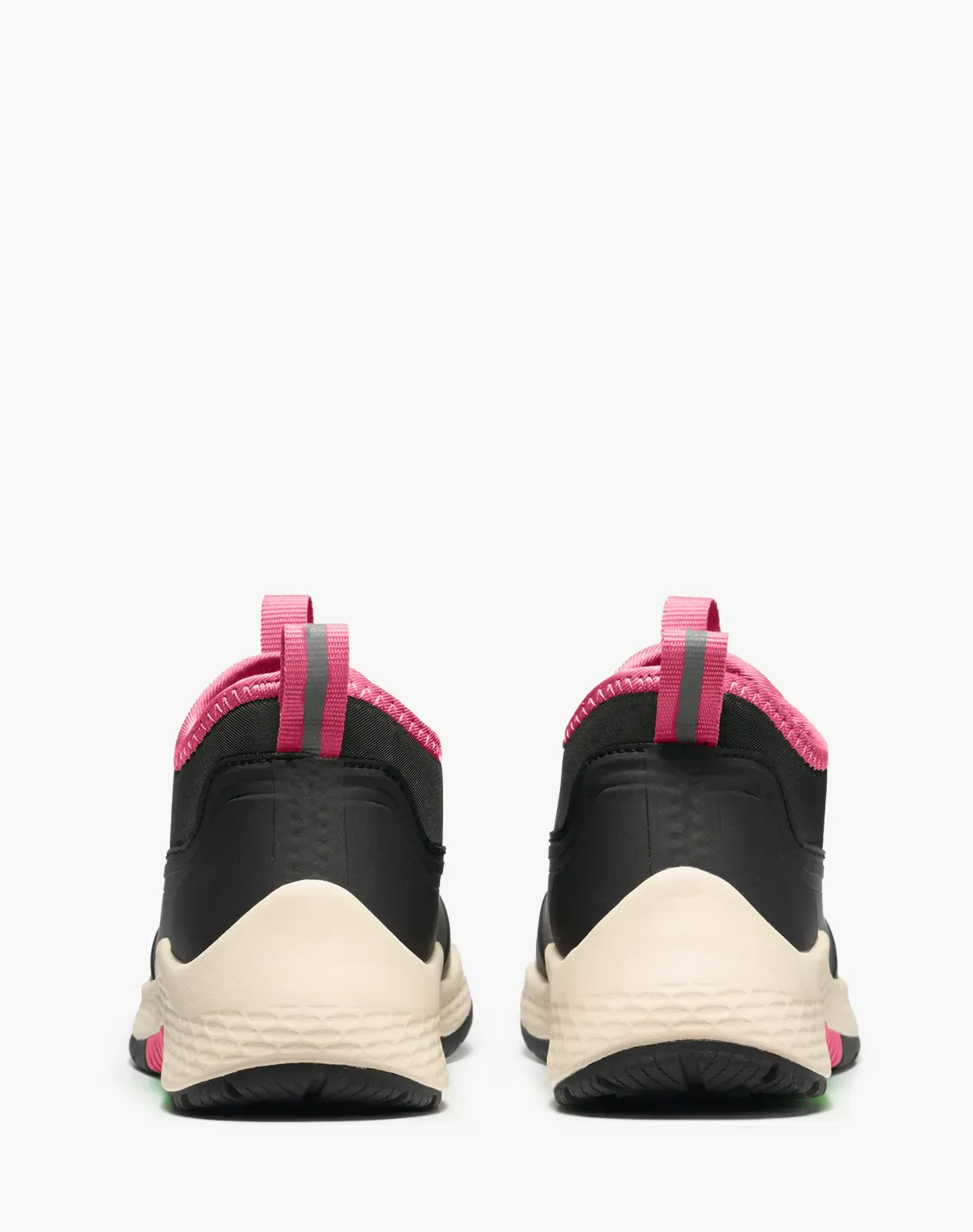 Pink Kids' Ankle Waterproof Slip-On Rain Sneakers Boots for XSX141KCP image 5